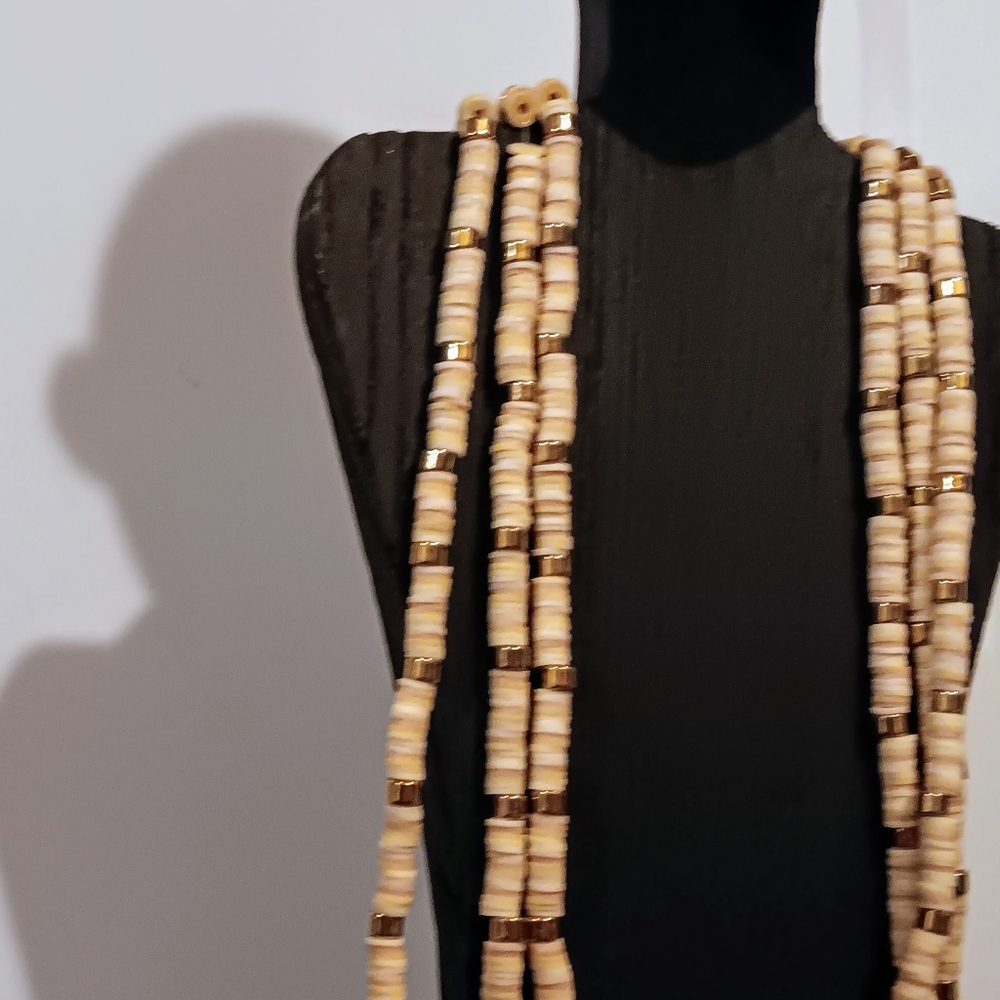 Multistrand Bead Necklace Set - Picture 2 of 6